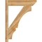 Ekena Millwork Balboa Slat Rough Sawn Outlooker, Western Red Cedar, 6"W x 24"D x 32"H OUT06X24X32BOA06RWR - alternate 3